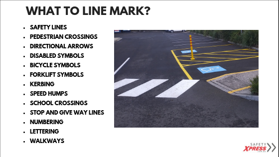 What to line mark in a car park